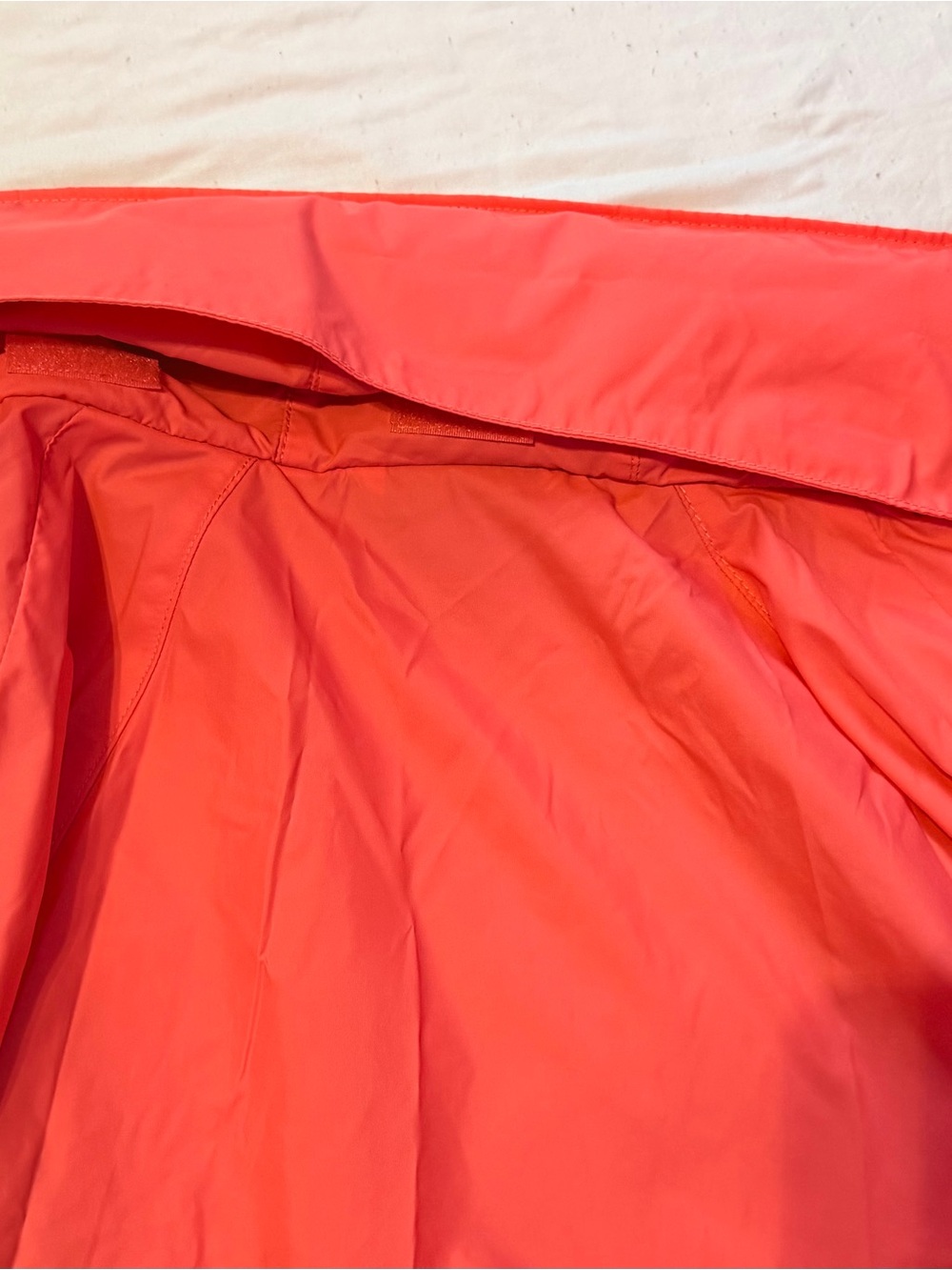 Columbia Women’s Hooded Rain Jacket Windbreaker Coral Pink Size S - Picture 9 of 9